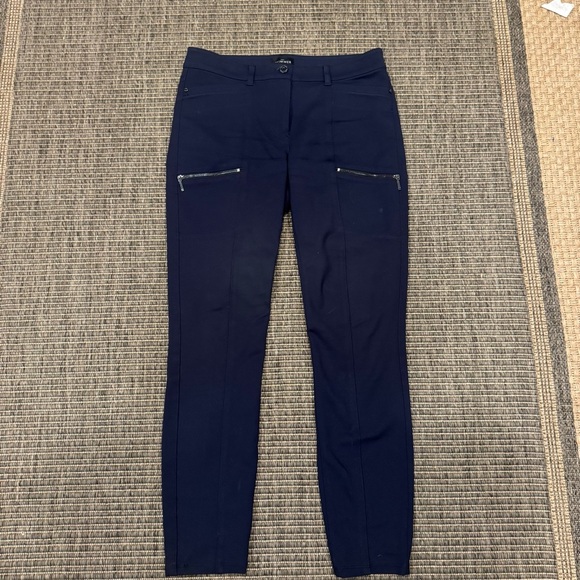 White House Black Market “Skimmer” Navy Pants - Picture 1 of 6